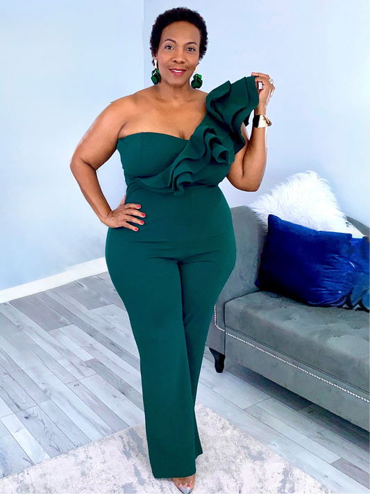 Chloe One Shoulder Jumpsuit