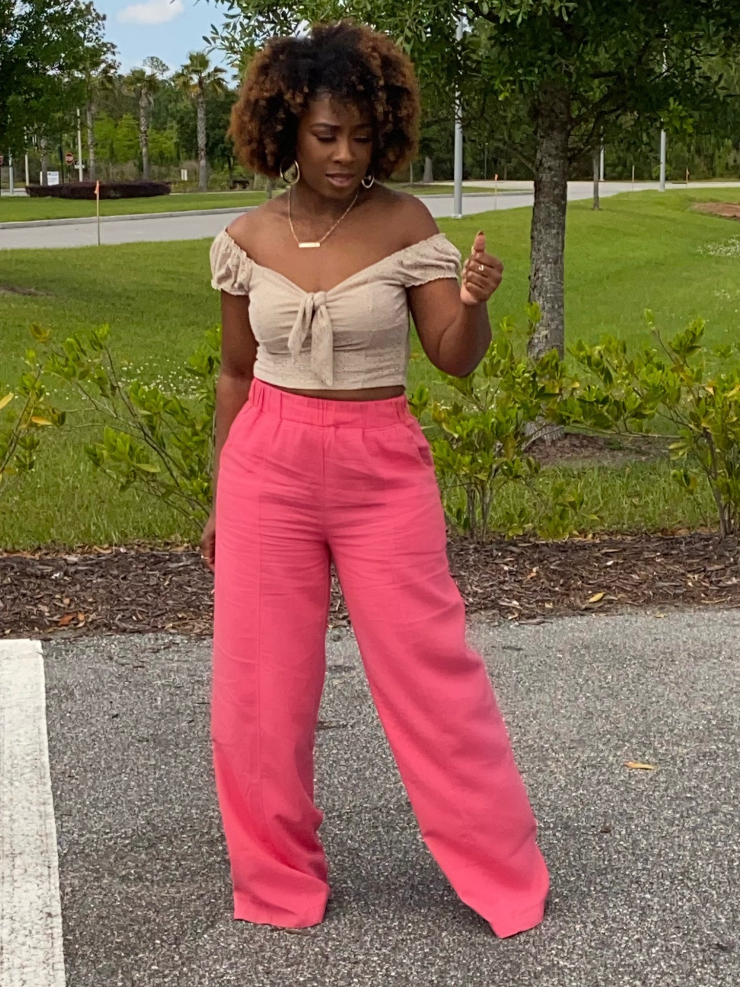 Mango Splice Pants