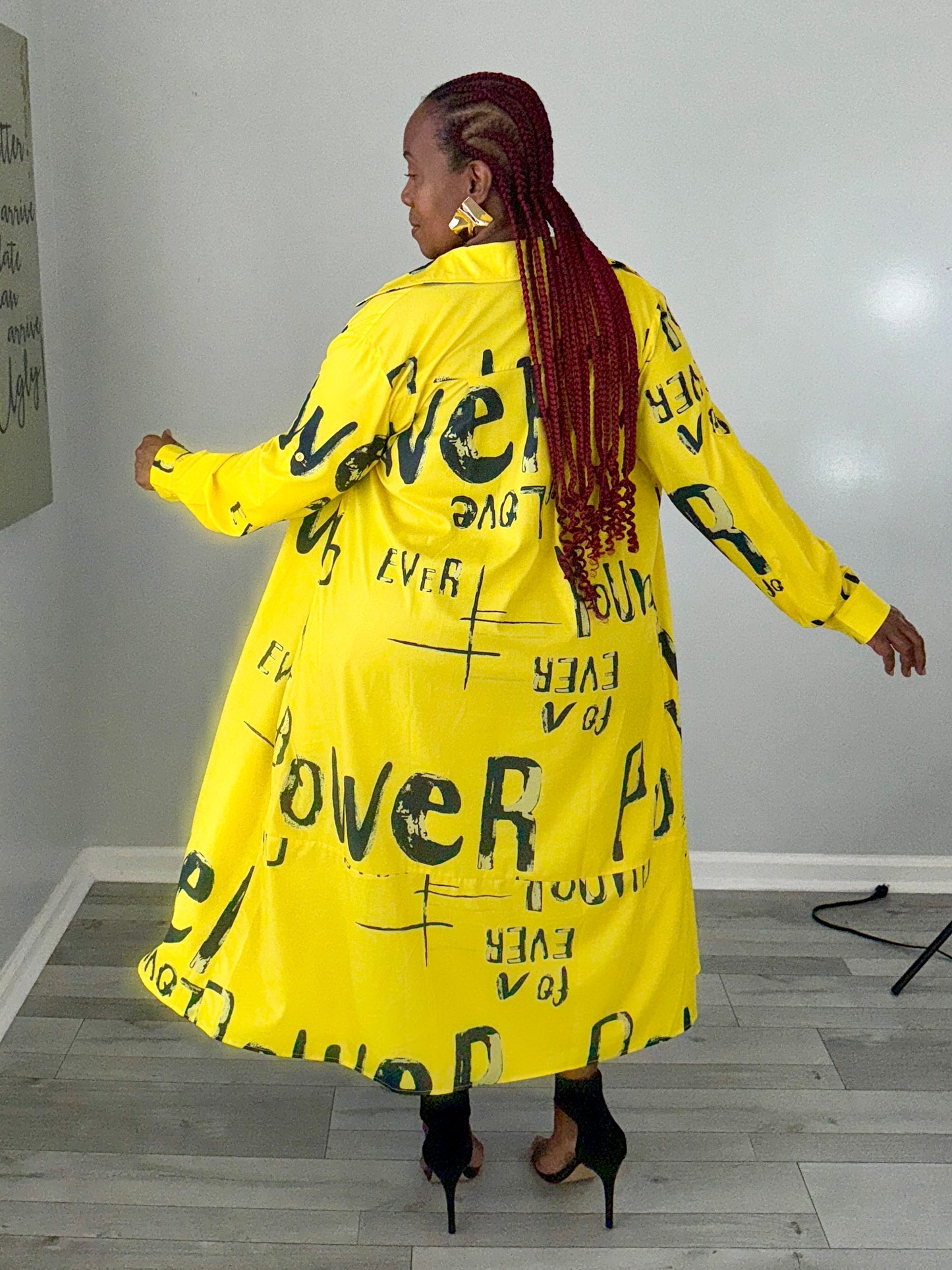 Power of Love Shirt Dress