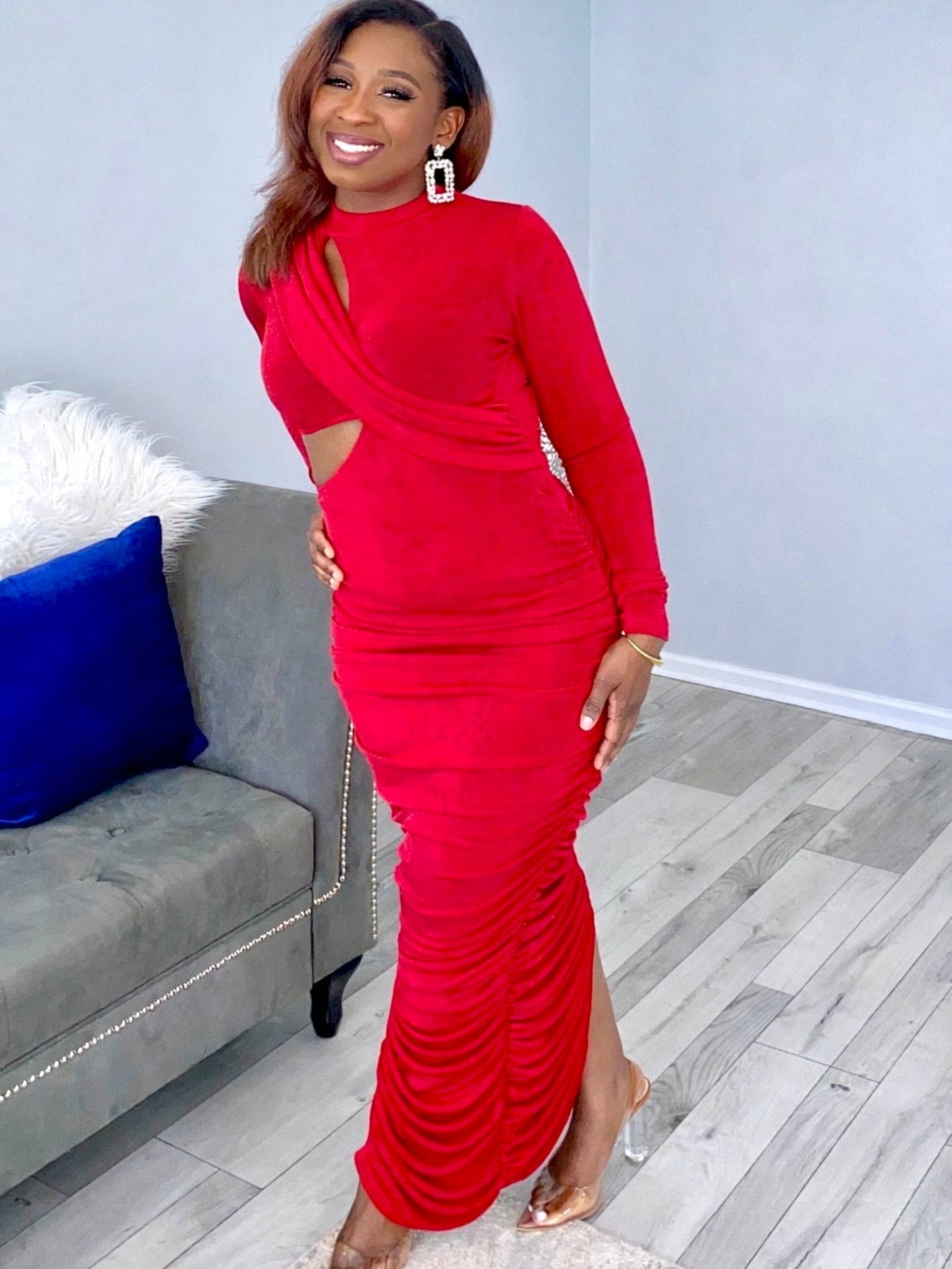 Sweet Red Maxi Dress