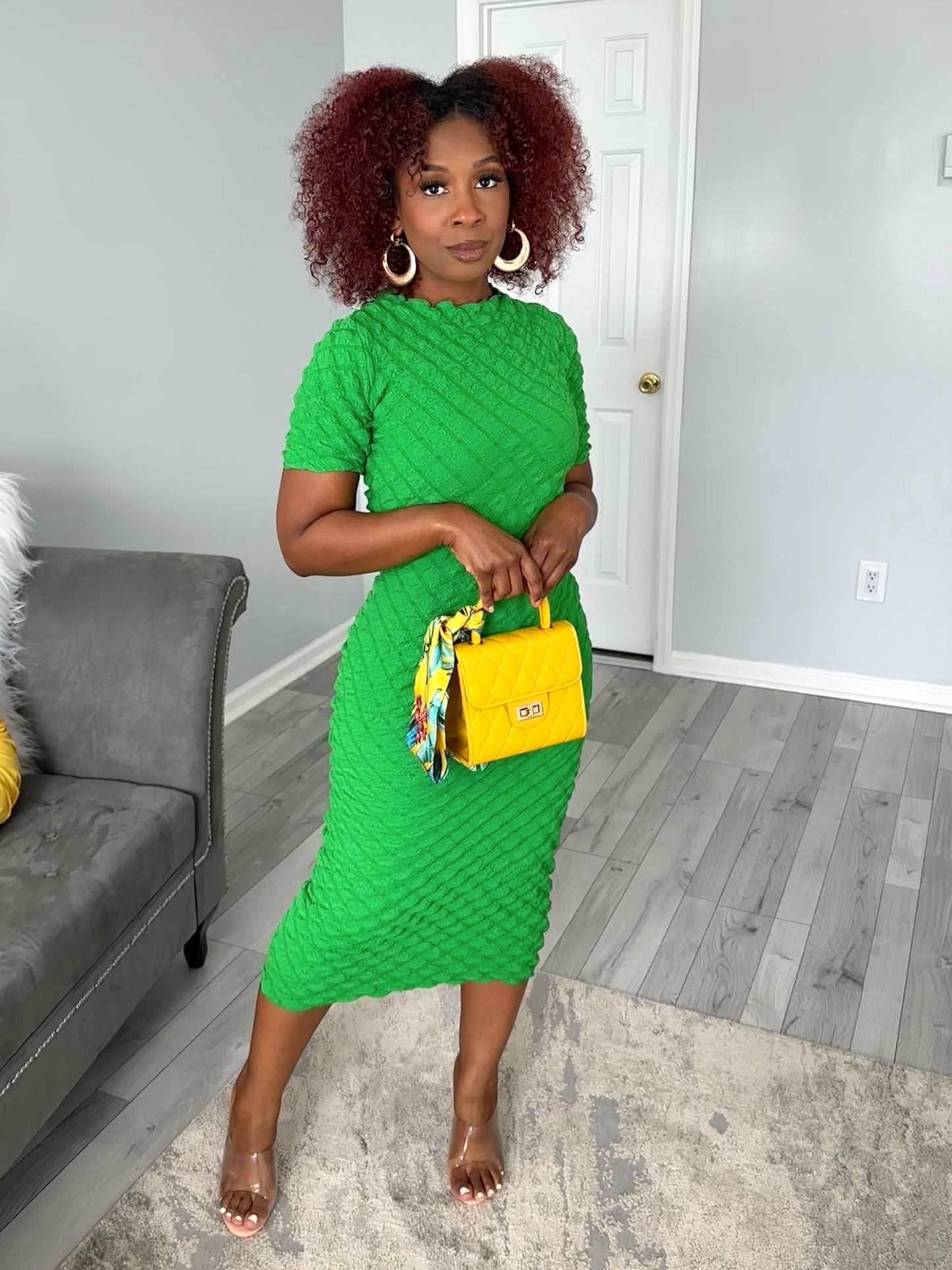 Lime A Rita Dress