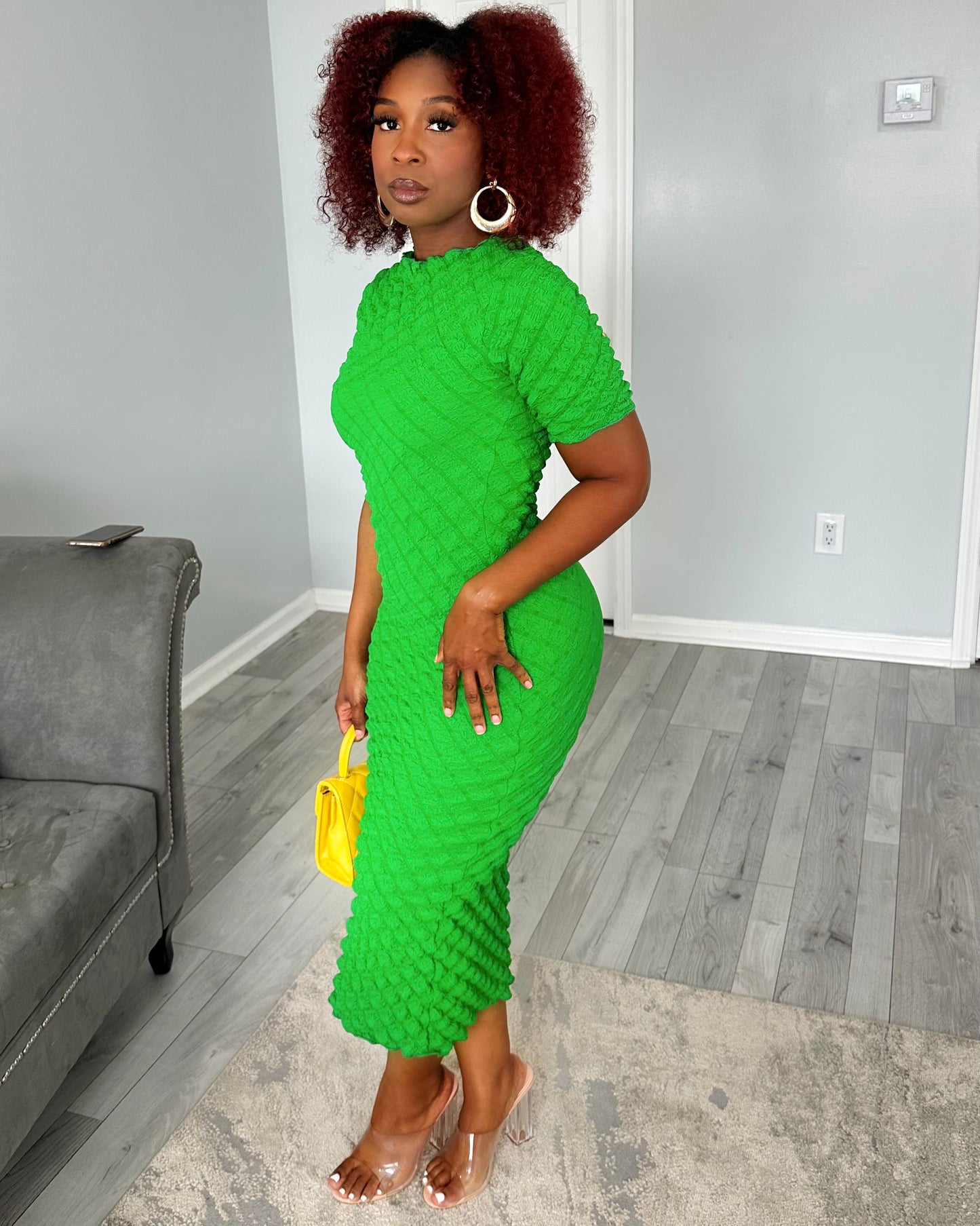 Lime A Rita Dress